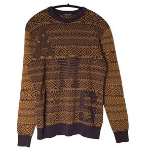 Scotch & Soda AMS Crewneck Sweater Cotton Knit Long Sleeve Pullover Men's Small